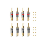 Locking banana plugs
