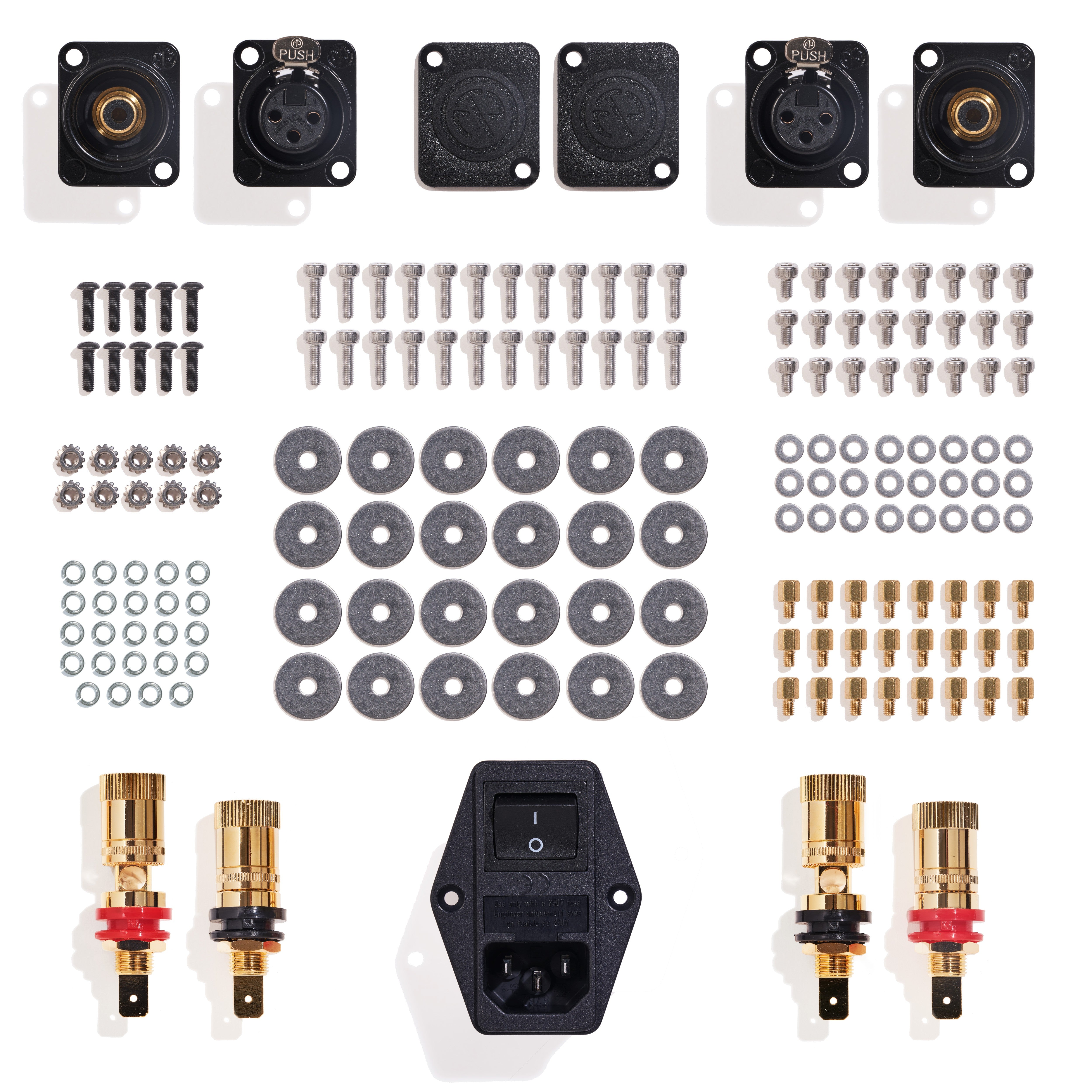 Back Panel Parts and Mounting Accessories for the diyAudio 2025 Deluxe The diyAudio Store Back Panel Parts and Mounting Accessories for the diyAudio 2025 Deluxe The diyAudio Store