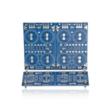 PSU with the diode board snapped off. The v-cut has been made at just the right depth so it's easy to snap, but it won't snap unless you want it to.