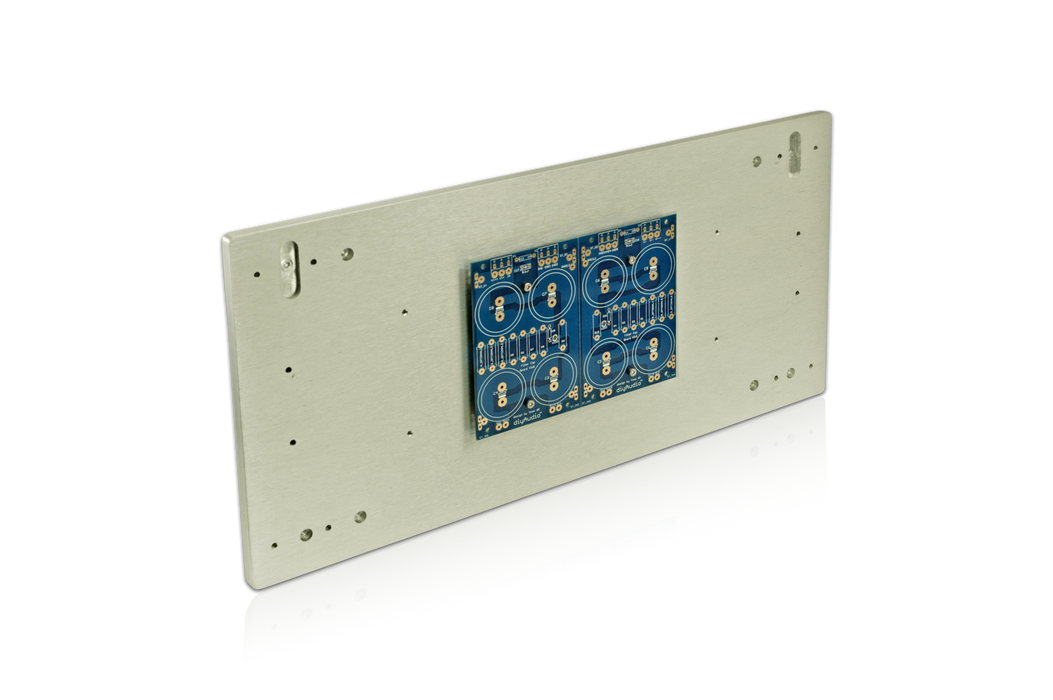 A cap board mounted on the faceplate of a 5U Deluxe Chassis faceplate.  There's a bit more room for this on the 5U as compared to the 4U.