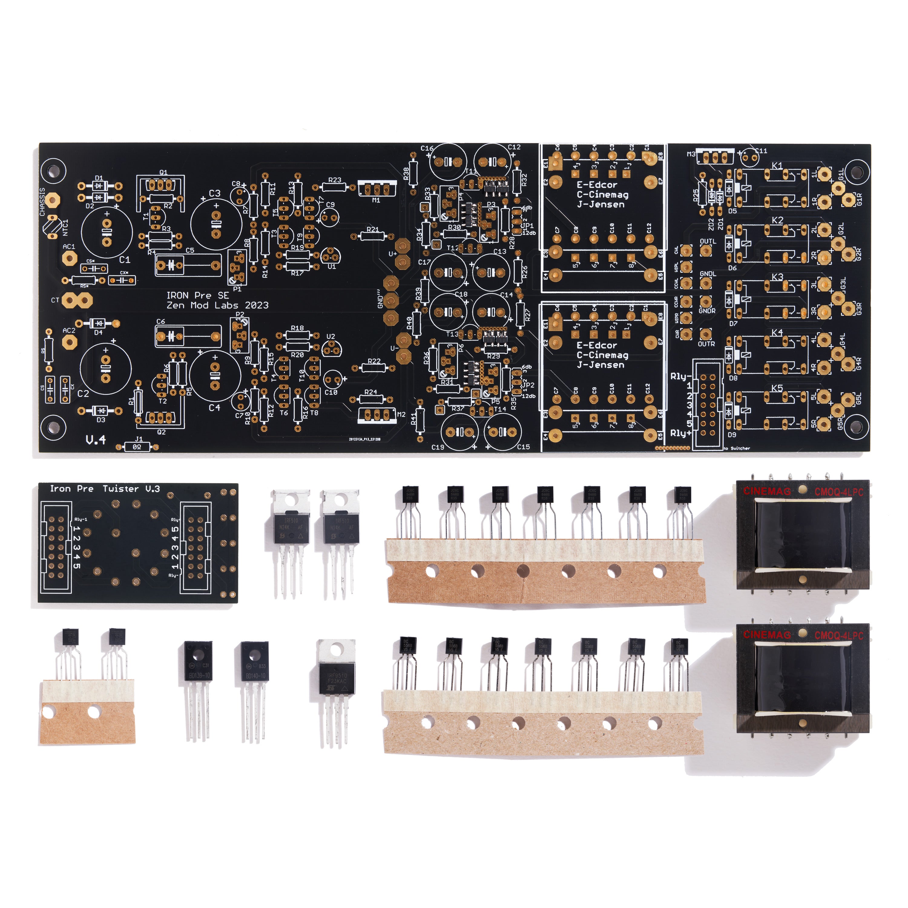 Iron Pre SMD Single-Ended Essentials Kit – The diyAudio Store
