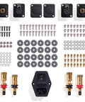 Back Panel Parts and Mounting Accessories for the diyAudio 2025 Deluxe Chassis