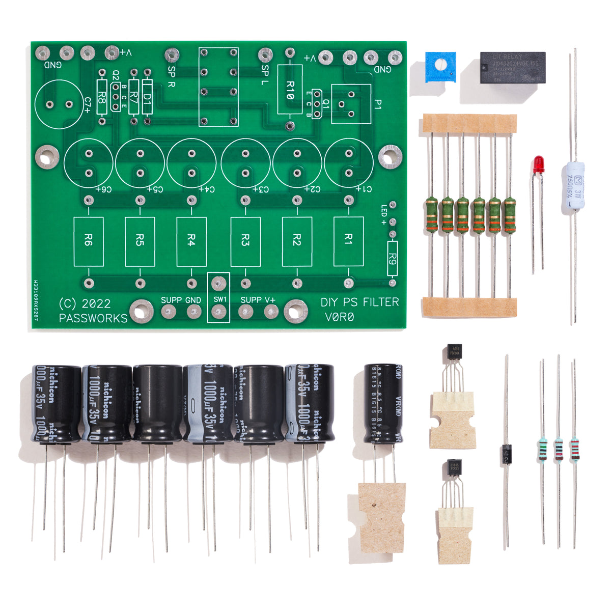 Nelson's PSU Filter Relay 2022 – The diyAudio Store