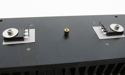 Transistors mounted using Keratherm