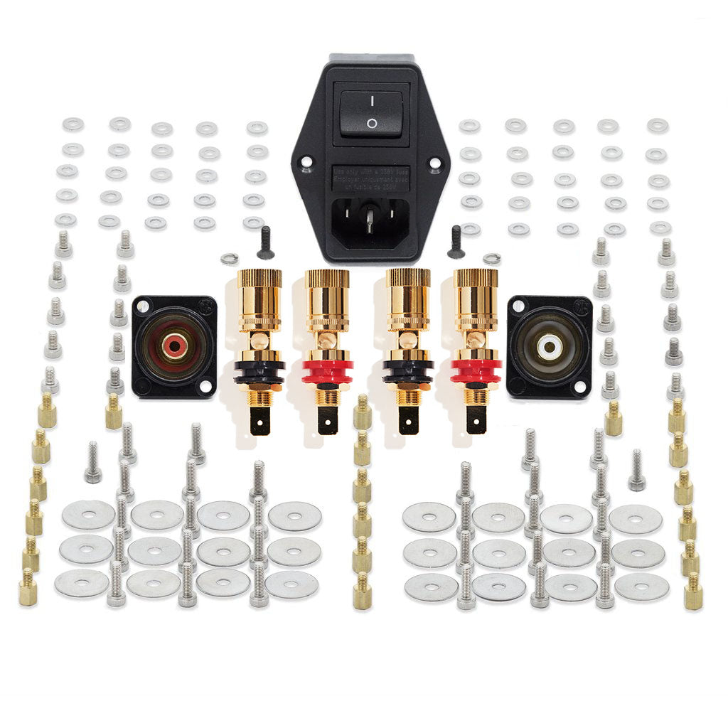 Back panel parts kit plus PCB / Transistor / Diode mounting parts kit ...