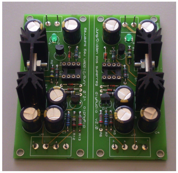A built up Super Regulator (example only - components are not included)