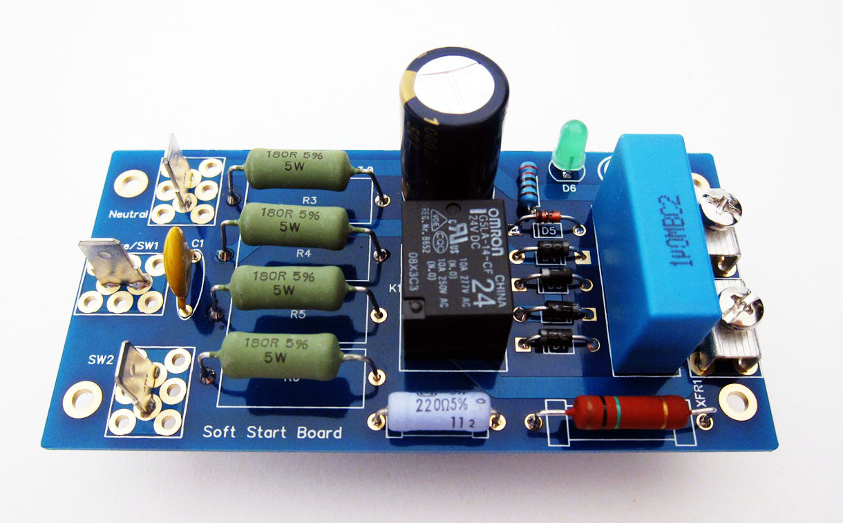 A built up board (example only - components are not included)